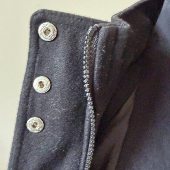 Wool Blend Fur-Trimmed Hooded Coat - Small - Picture 10 of 13